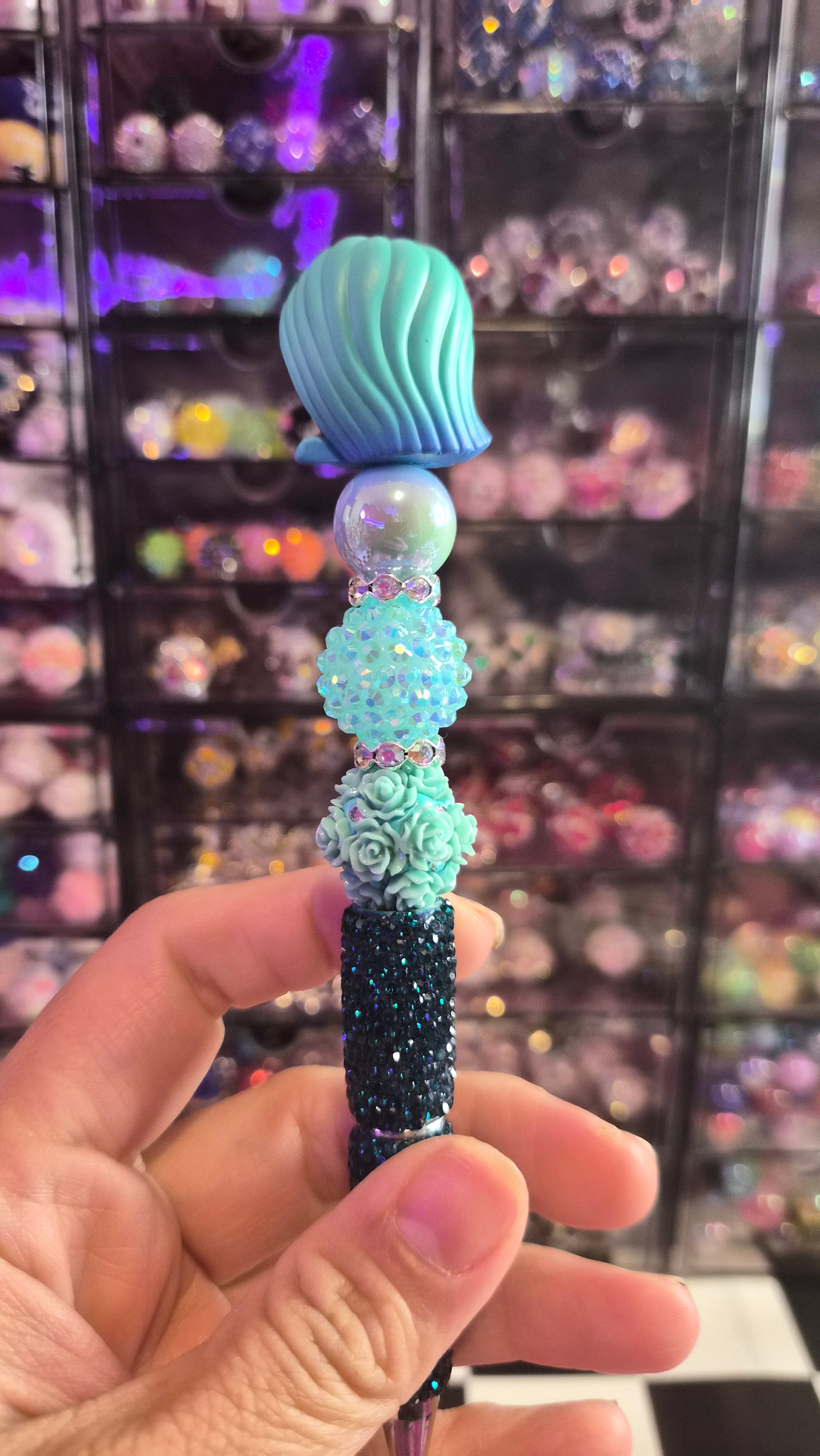 NBC Sallie beaded pen